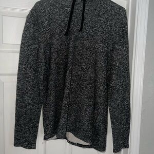 Fabletics Women's Gray Zip Up Sweater